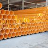 waste pipe 4 inch brown