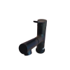 Homart Hot/Cold Mixer Tap (Black)