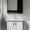 Wall Hung Cabinet & Mirror with Shelf (K01-80)