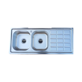 Double Bowl Single Drain Kitchen Sink(630)