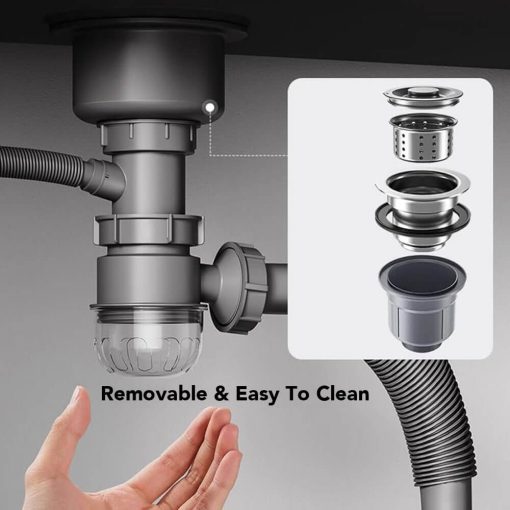 Smart Kitchen Sink Honey Comb - 75X46X23cm - Image 9