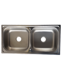Single Bowl Single Tray Kitchen Sink (Deep Stainless)