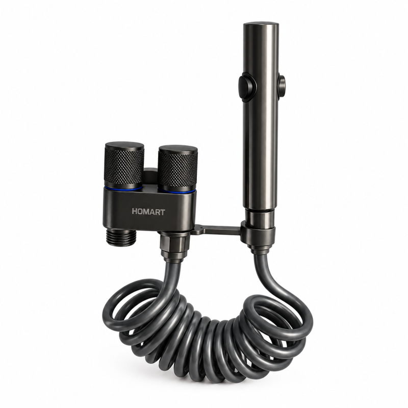 Arabic shower with Double angle valve (1252)