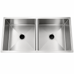 Double Bowl Stainless Steel Kitchen Sink (KA115050A-S)