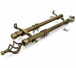 curtain rods - antique