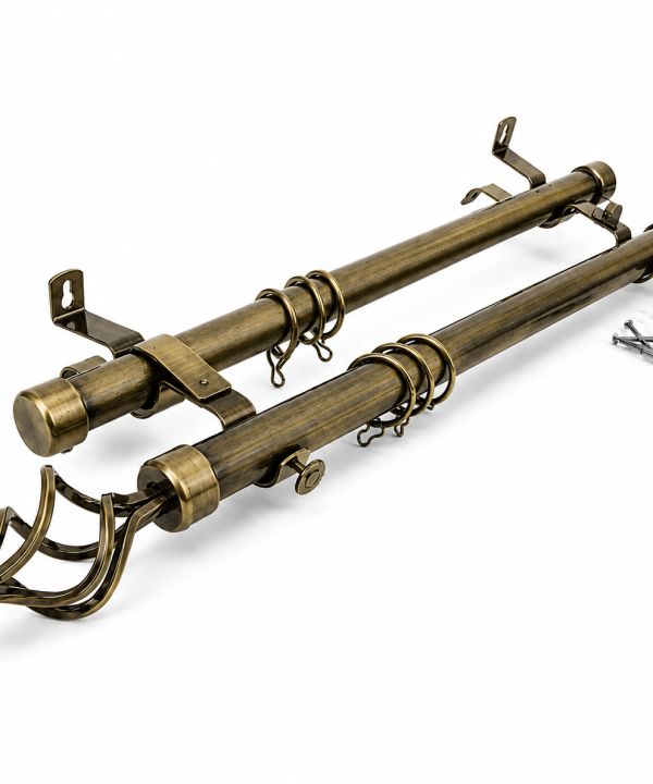 curtain rods - antique
