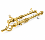 curtain rods - gold